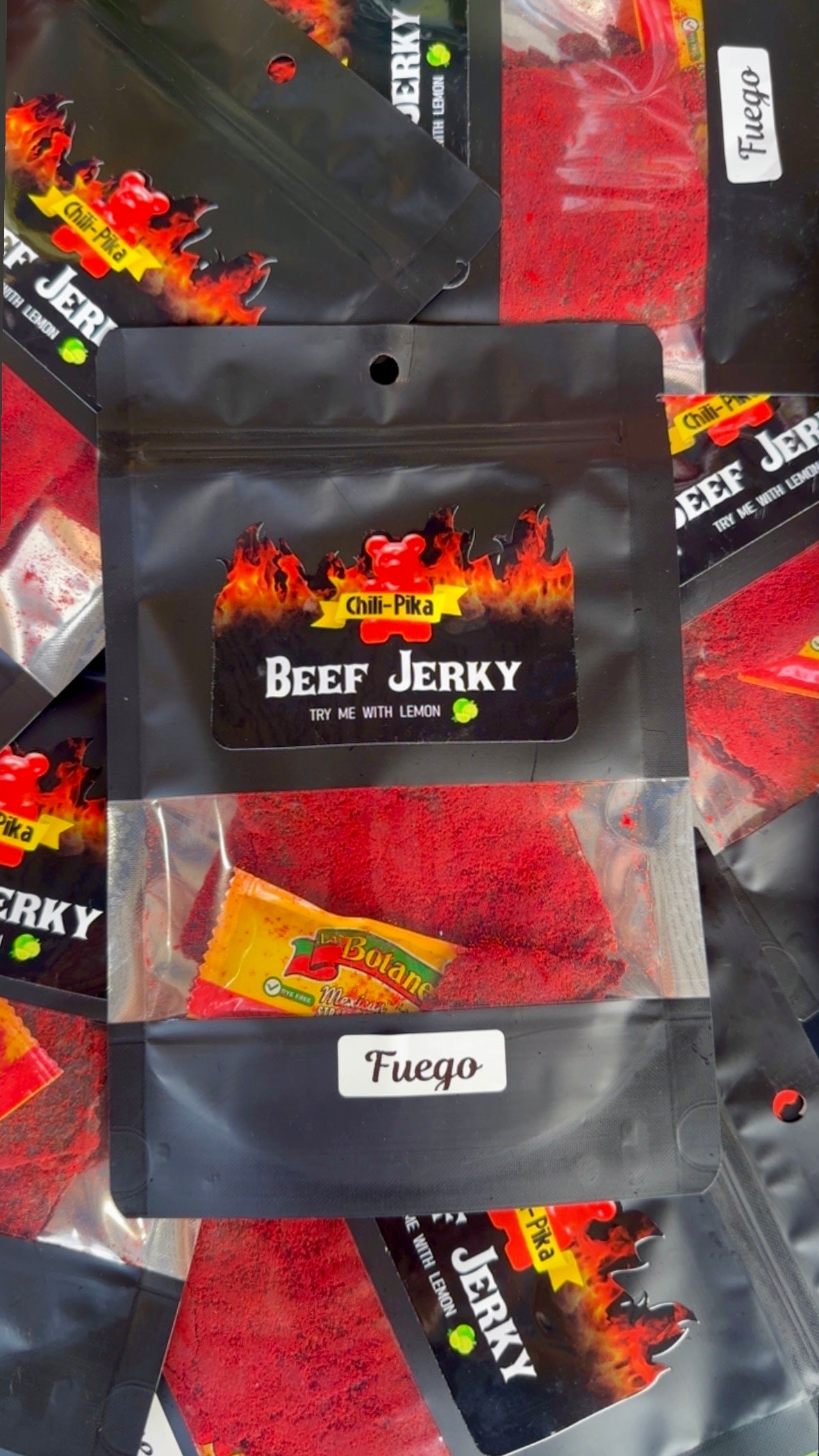 Beef Jerky Fuego